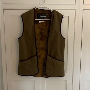 Barbour warm pile lining